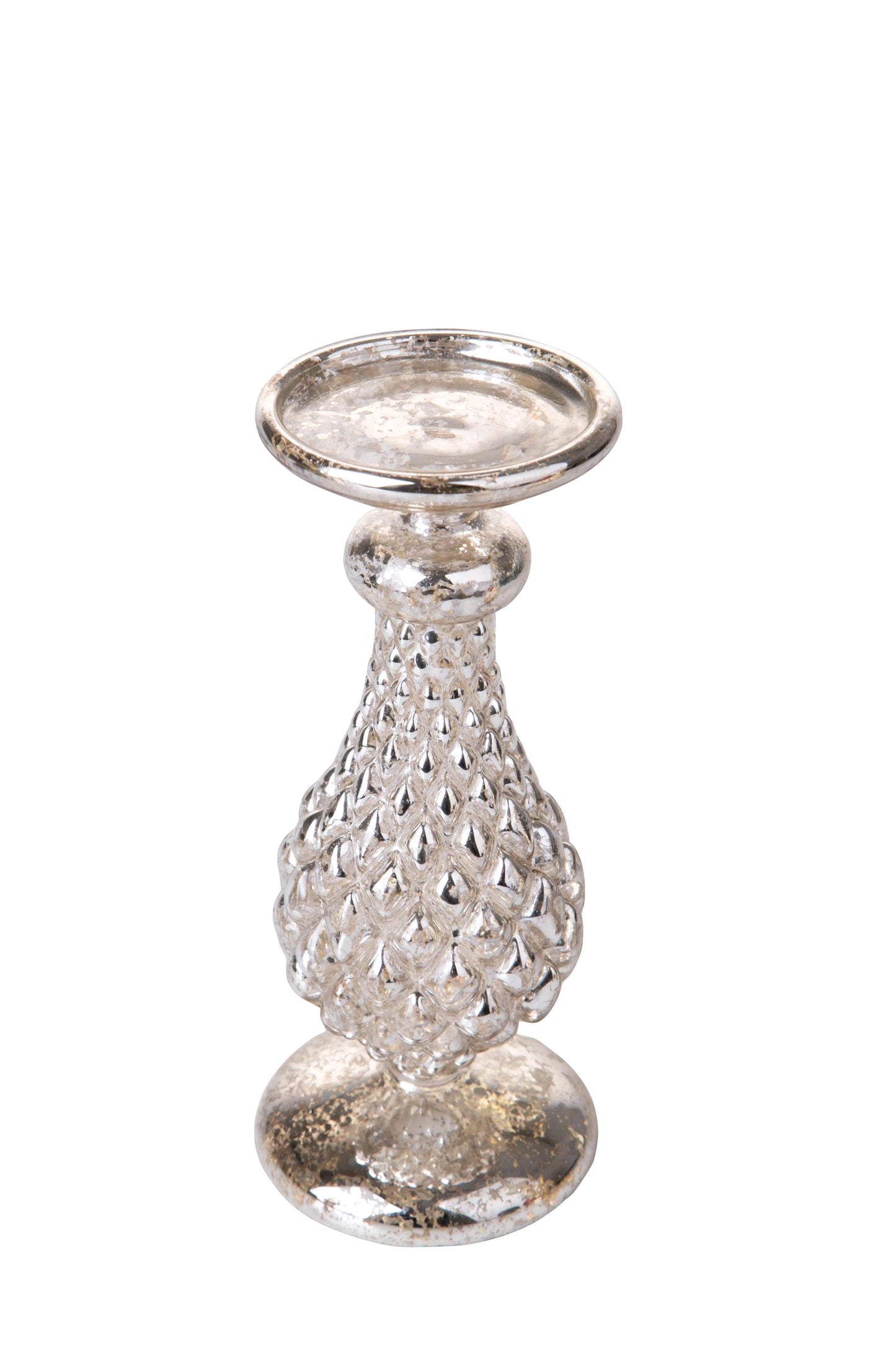 Portacandele in Vetro Oro e Argento – Eleganza e Lusso per le Tue Decorazioni