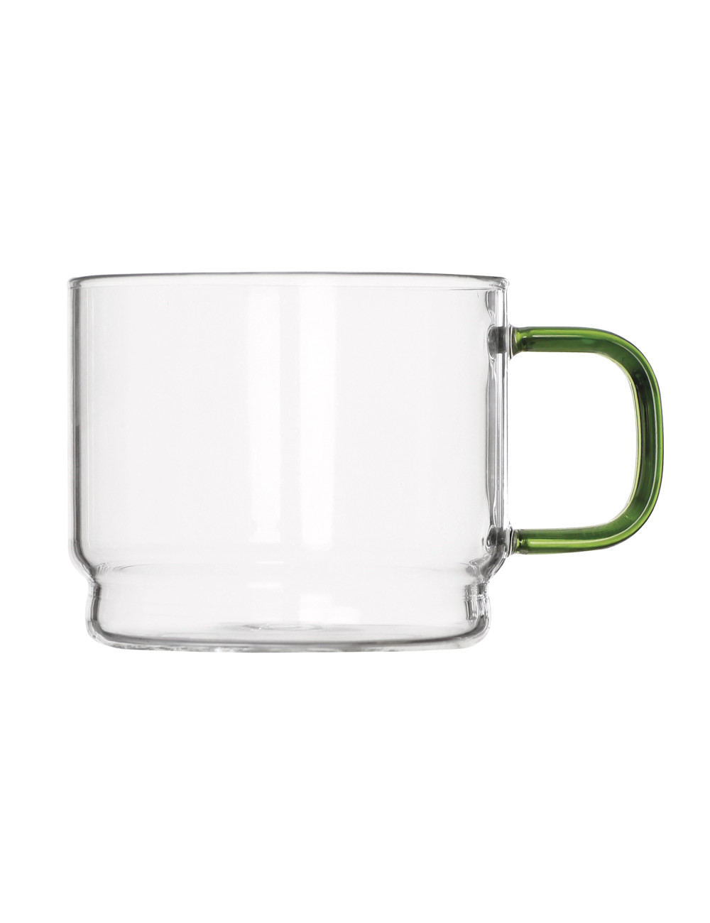 Tazza Bridge – Set da 4 pezzi impilabili con manico colorato | Brandani