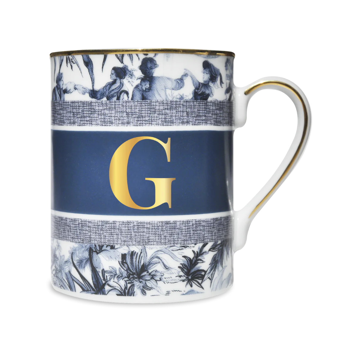BACI MILANO Mug con iniziale