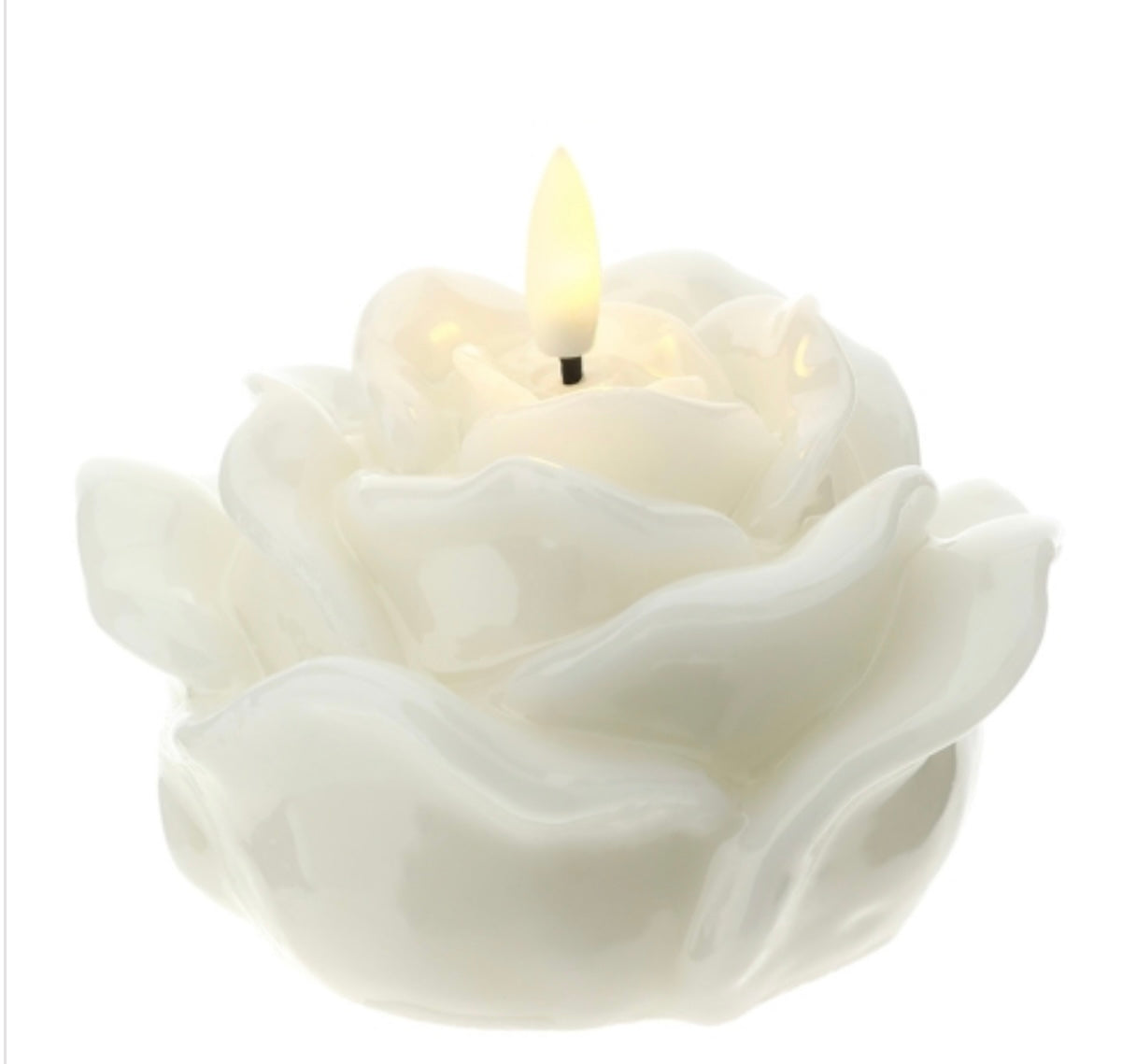 Hervit Candela LED Rosa Laccata