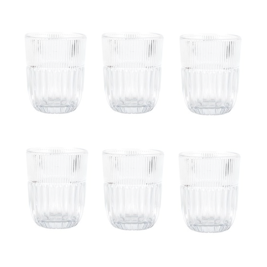 LIVELLARA Set 6 tumbler Qualcosa d'antico