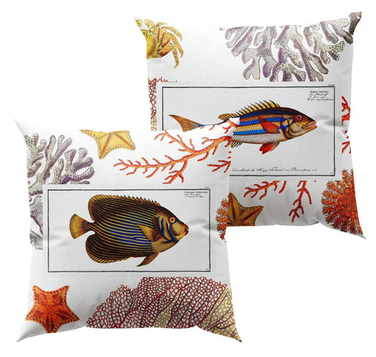 Cuscino decorativo in lino "Coral Bay” | The Napking