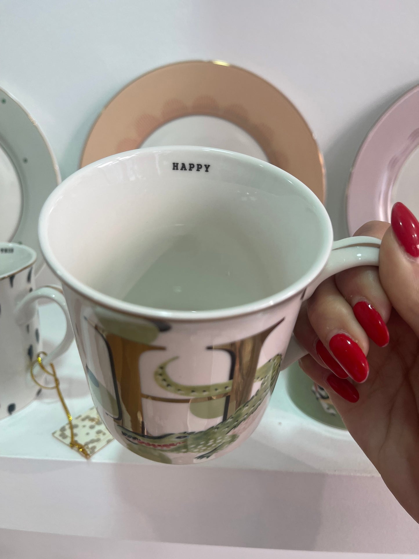 YVONNE ELLEN Tazza H for Happy