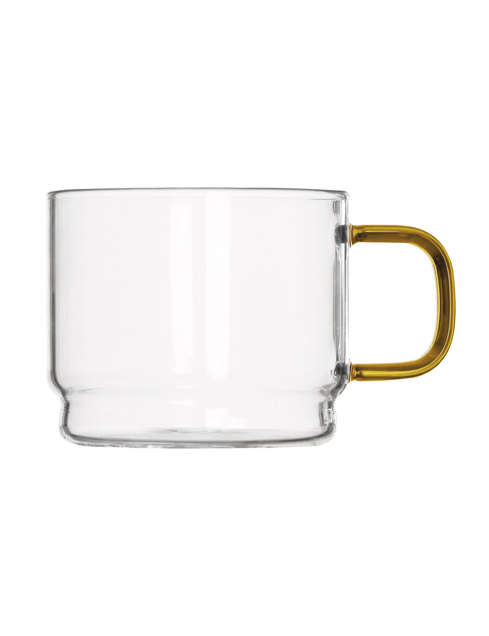 Tazza Bridge – Set da 4 pezzi impilabili con manico colorato | Brandani
