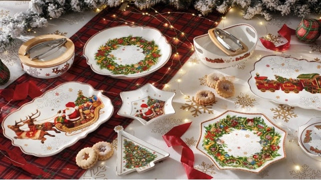 Vassoietto Natalizio Albero Christmas - Brandani