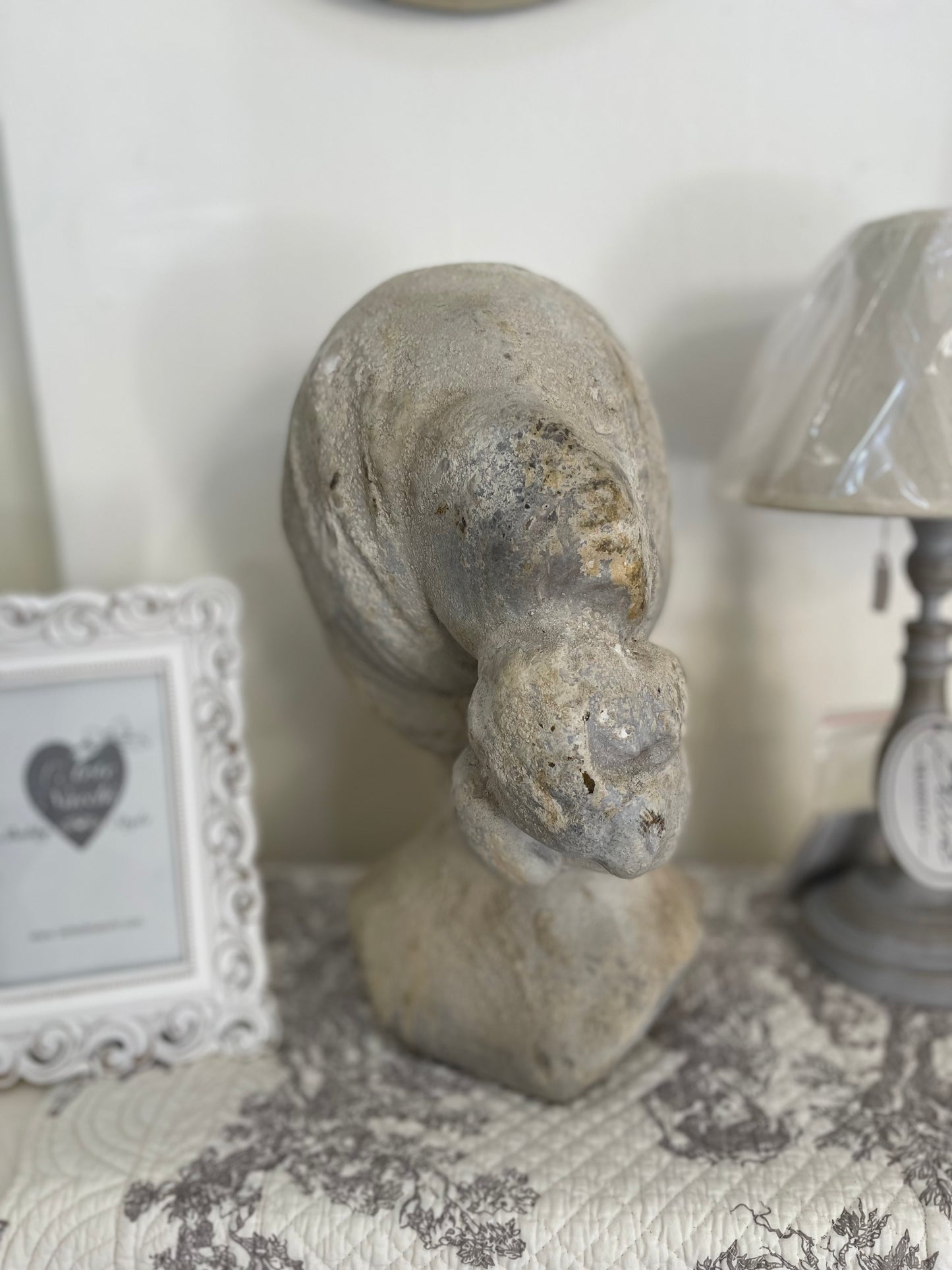 Busto decorativo in stile antico | BLANC MARICLÒ