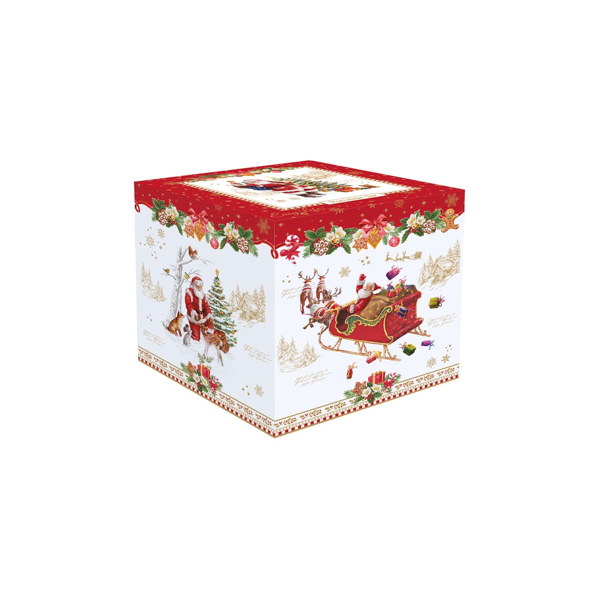 Biscottiera pallina di Natale CHRISTMAS MEMORIES di EASYLIFE