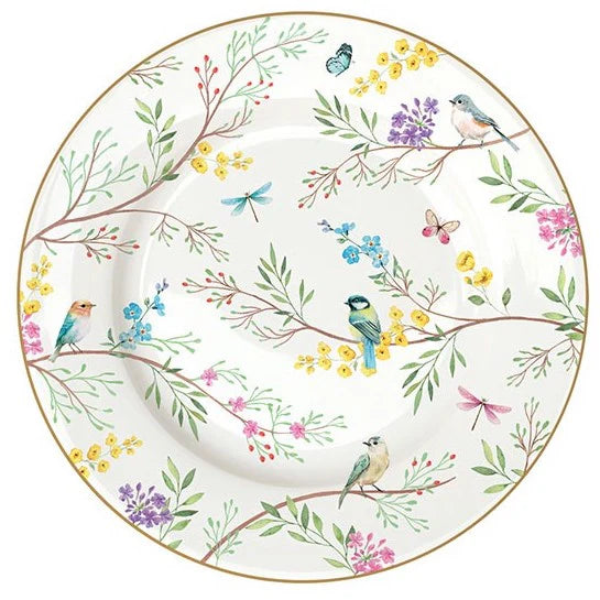 Servizio di Piatti in Porcellana “Birds Melody” di Easy Life – 18 Pezzi