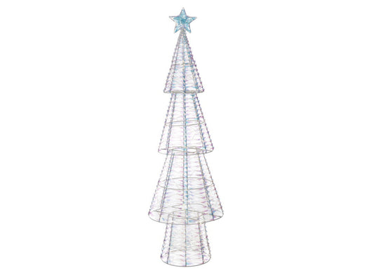 ALBERO GRANDE CON LED COLLEZIONE FORESTA DI GHIACCIO L'OCA NERA