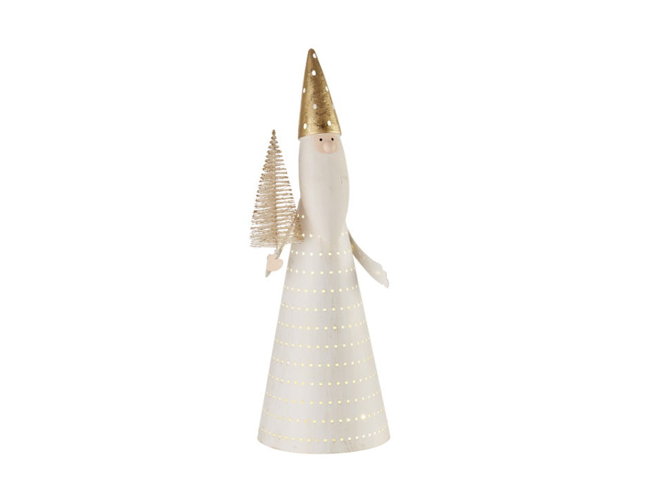BABBO NATALE GRANDE CON LED COLLEZIONE WINTERLAND L'OCA NERA
