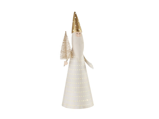 BABBO NATALE GRANDE CON LED COLLEZIONE WINTERLAND L'OCA NERA