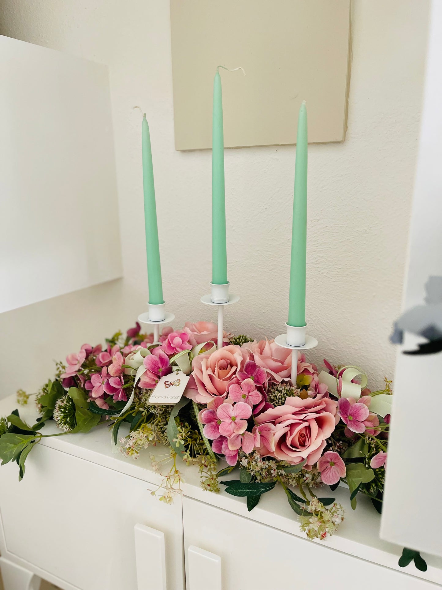 Centrotavola portacandele | Fiori di Lena