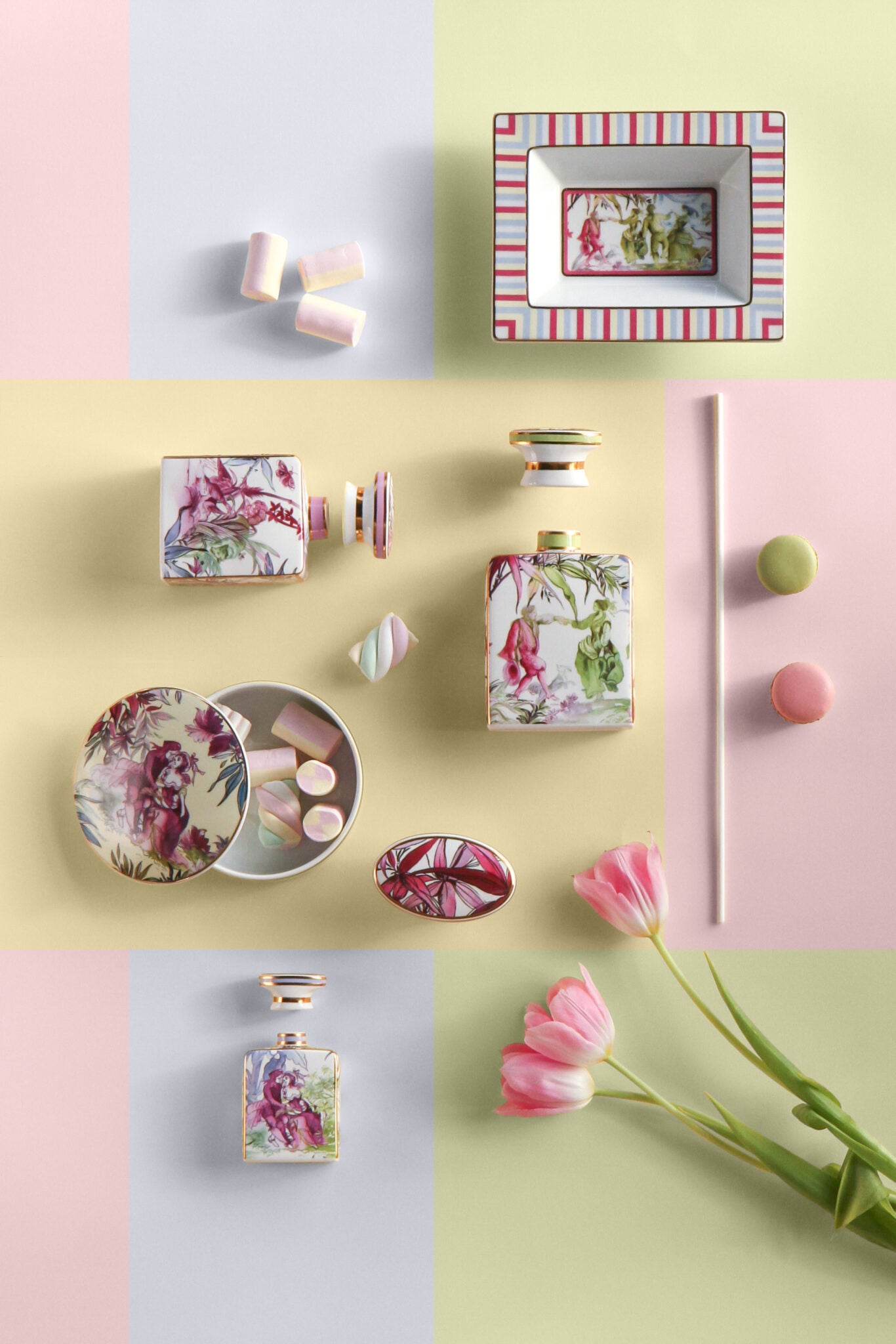 Svuotatasche rettangolare Firenze di BACI MILANO