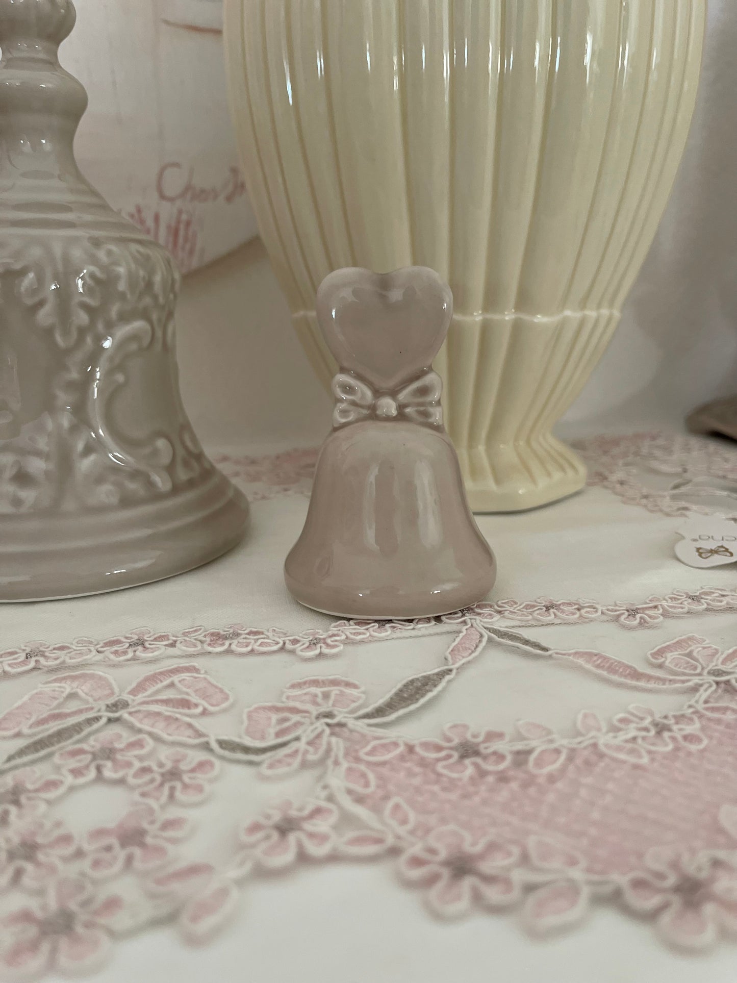 Campanella decorativa in ceramica con cuore – EGO