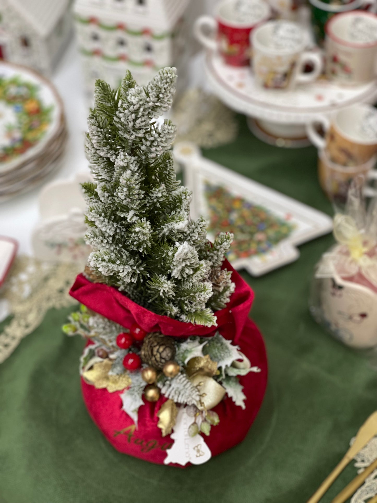 Alberelli di Natale “Fiori di Lena” - Made in Italy