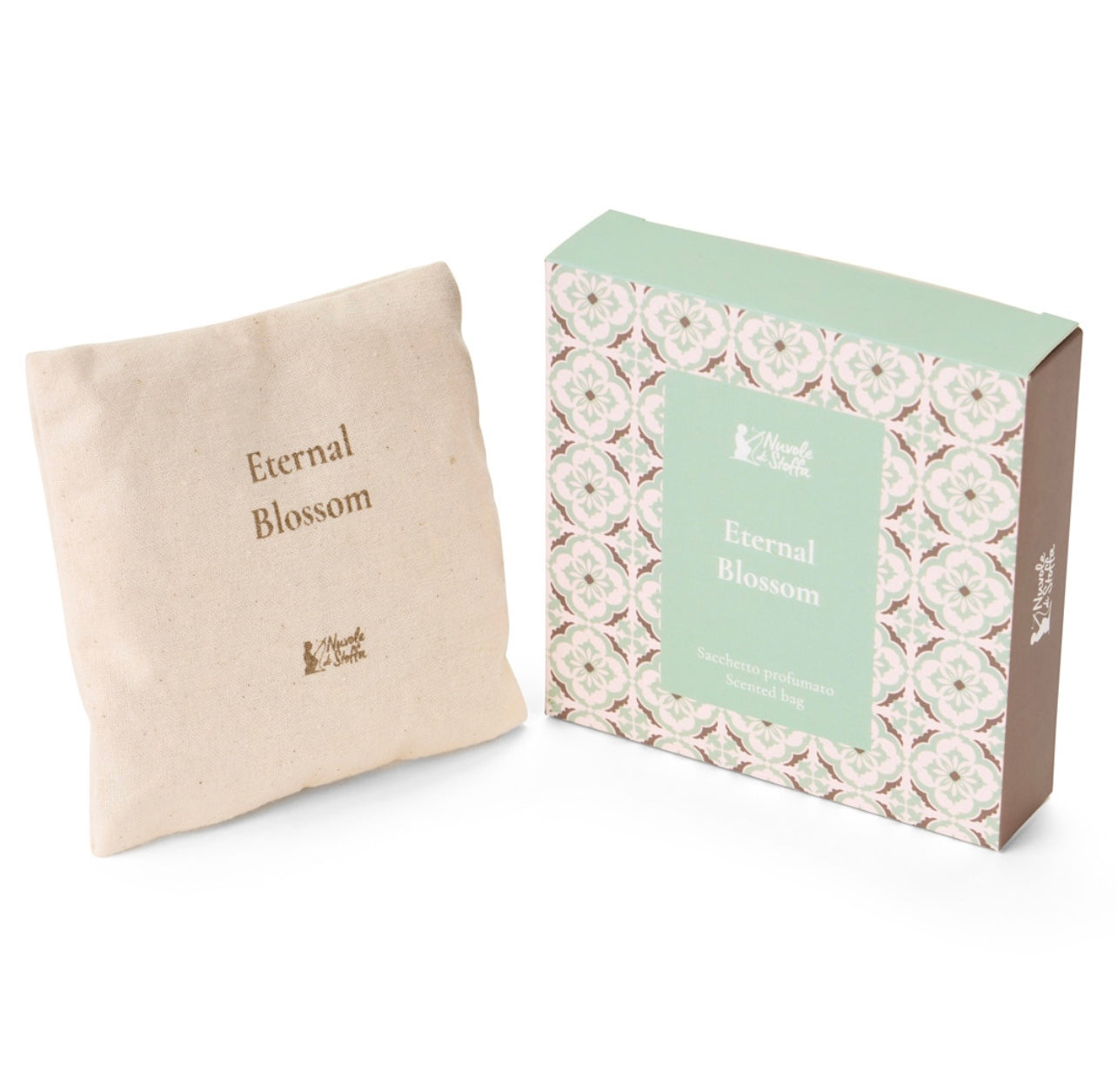 Sacchetto Profumato Eternal Blossom in Cotone – Nuvole di Stoffa