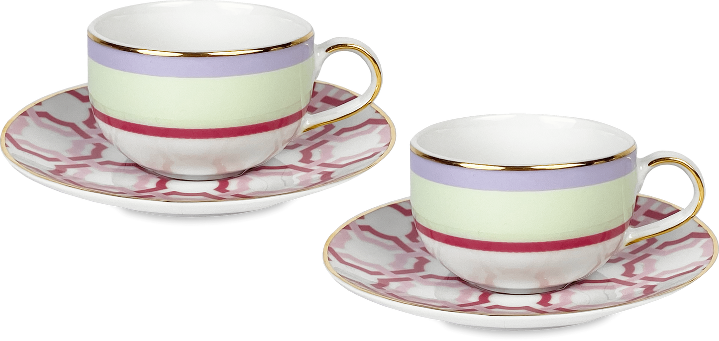 Set 2 tazzine caffè Firenze di BACI MILANO