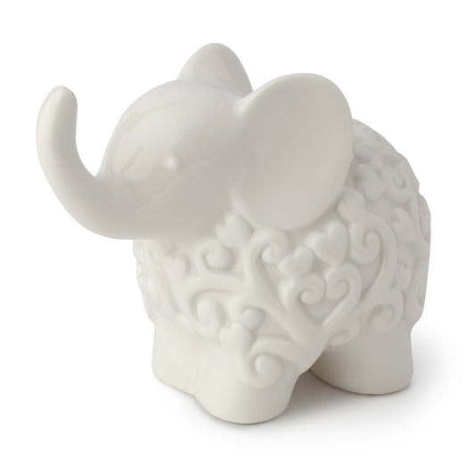 HERVIT Elefante in porcellana