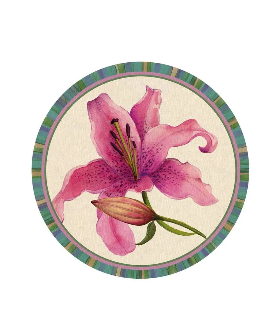 Tovaglietta Rigida Magenta Protea Reale - L’Oca Nera
