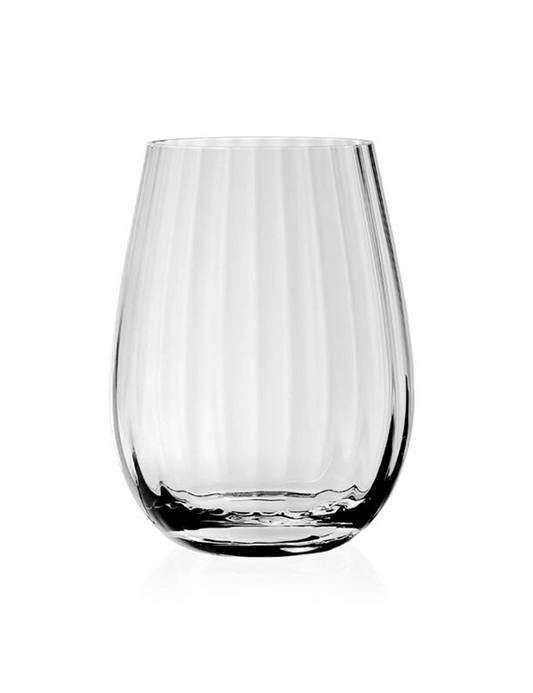 Set 4 Bicchieri Boulevard in vetro soffiato | BRANDANI