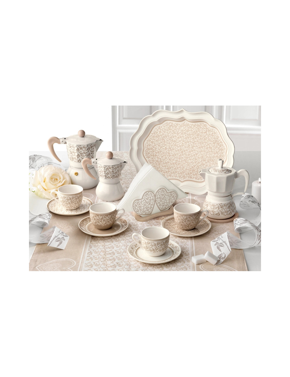 Caffettiera 1 tazza RICCIOLI DI FATA di BRANDANI