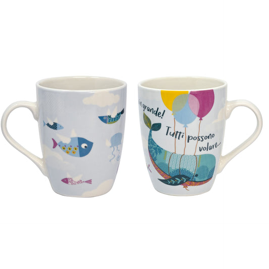 MUG DECORO PESCIOLINO WALD