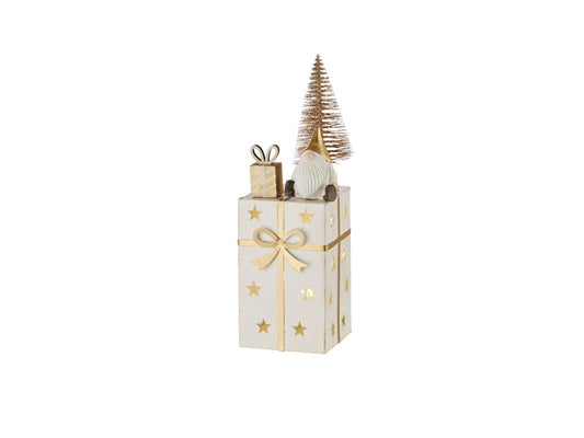 PACCHETTO BABBO NATALE CON LED COLLEZIONE WINTERLAND L'OCA NERA