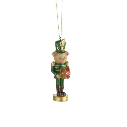 DECORO PENDENTE TEDDY CON TAMBURO