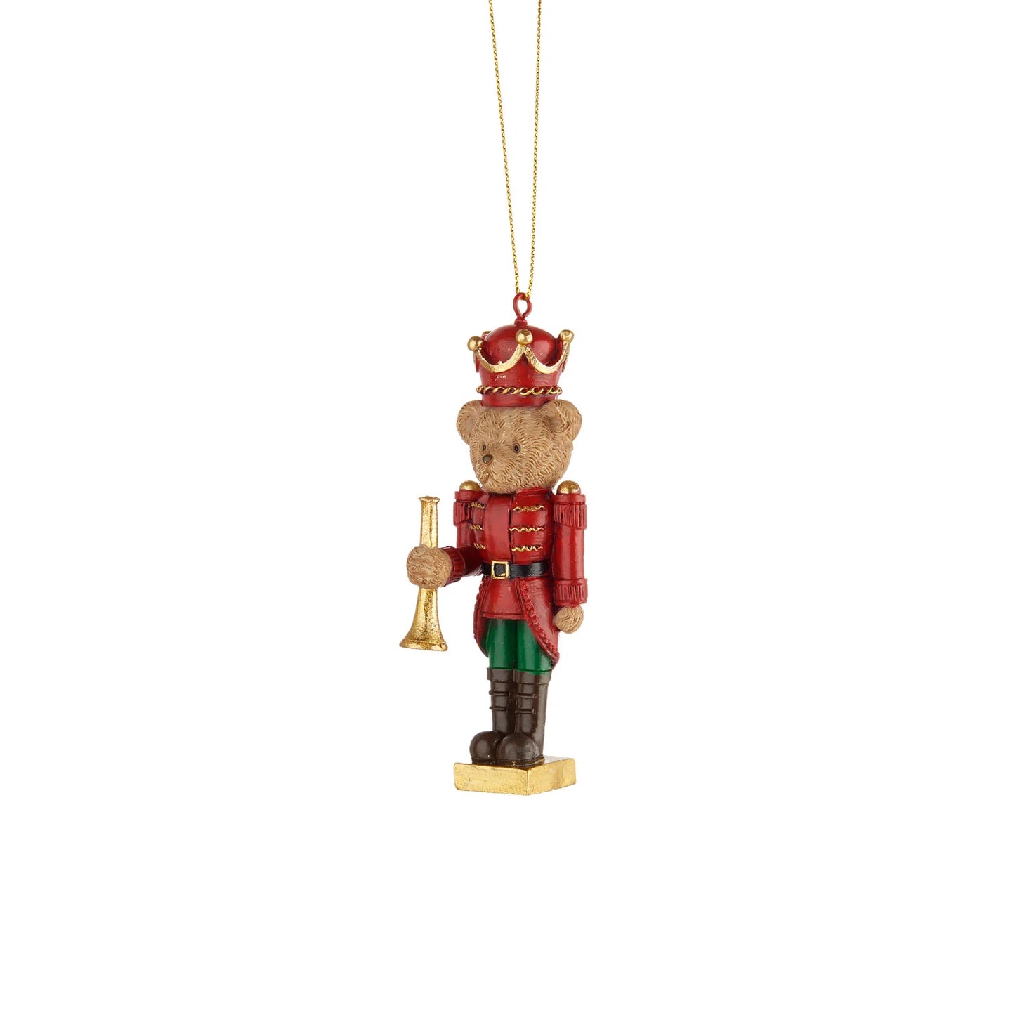 DECORO PENDENTE TEDDY CON TROMBA
