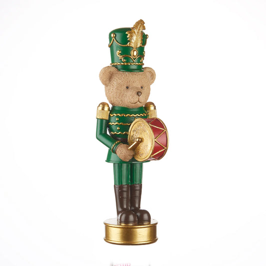 DECORO TEDDY GRANDE CON TAMBURO L'OCA NERA