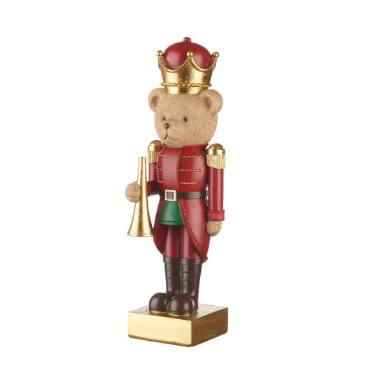DECORO TEDDY GRANDE CON TROMBA L'OCA NERA