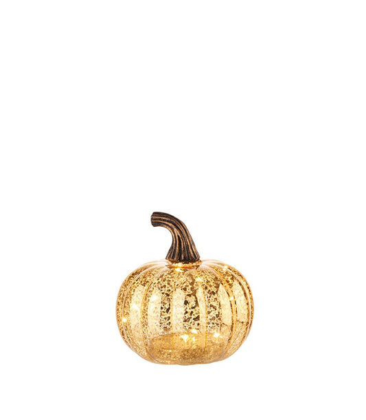 ZUCCA PICCOLA CON LED COLLEZIONE ZUCCHE IN FESTA L'OCA NERA