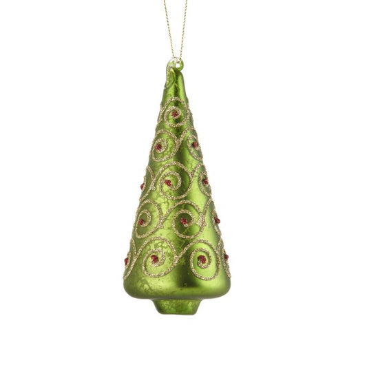 PENDENTE ALBERO DECORO 3 COLLEZIONE EMOZIONI SOSPESE L'OCA NERA