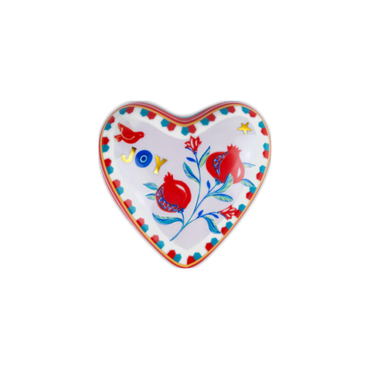 BACI MILANO Cuore piccolo in porcellana Mamma Mia