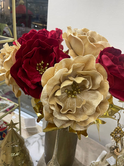 Fiore Decorativo Fiori di Lena h 72 cm – Fiore Artificiale Elegante per Vasi e Composizioni