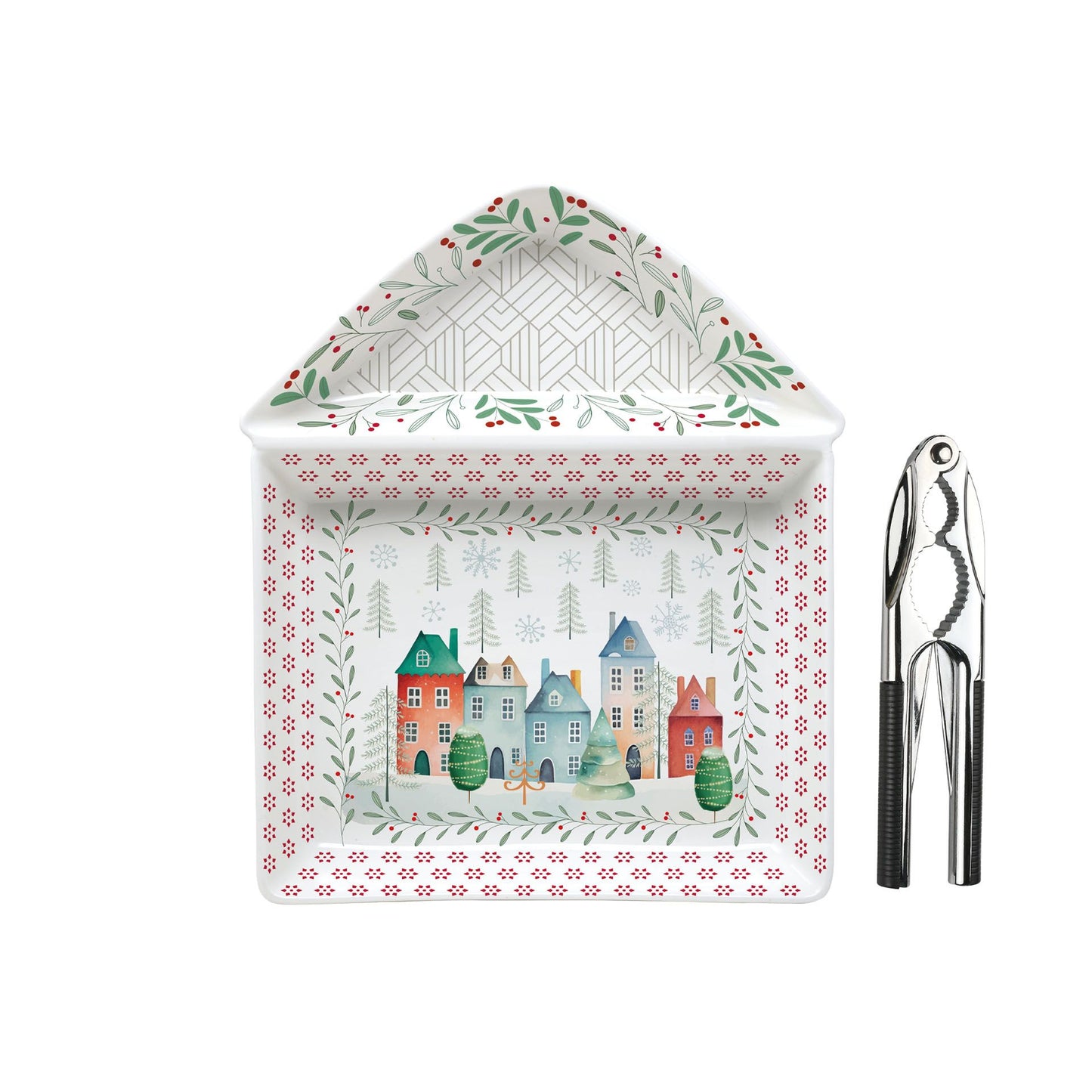 VASSOIO FRUTTA SECCA CON SCHIACCIANOCI PAESAGGI WALD