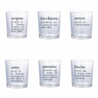 Victionary Set 6 Bicchieri 360ML