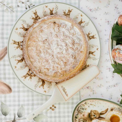 Piatto Torta con Paletta Rabbit Pepen – Nuvole di Stoffa