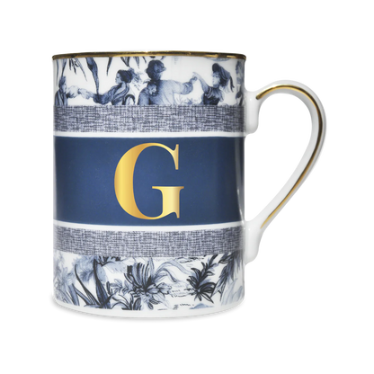 BACI MILANO Mug con iniziale