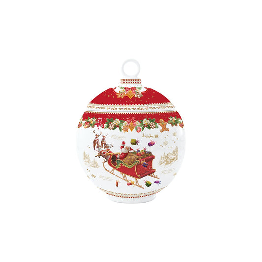 Biscottiera pallina di Natale CHRISTMAS MEMORIES di EASYLIFE