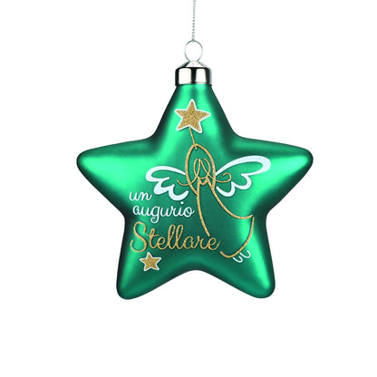 DECORO NATALIZIO STELLA UN AUGURIO STELLARE WALD
