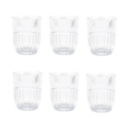 LIVELLARA Set 6 tumbler Qualcosa d'antico