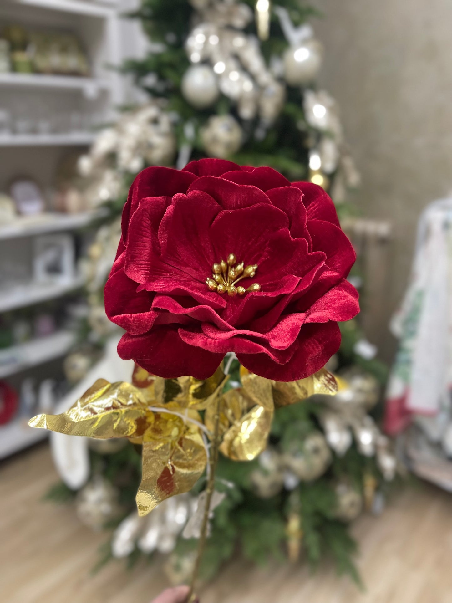 Fiore Decorativo Fiori di Lena h 72 cm – Fiore Artificiale Elegante per Vasi e Composizioni