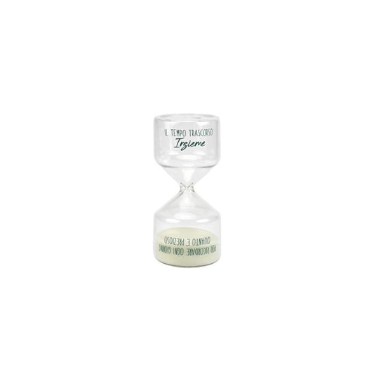 Clessidra WALD Piccola in Vetro Borosilicato 12 cm – Collezione Trasparenze