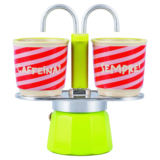 Caffettiera con 2 tazzine More Amor - VdE Tivoli