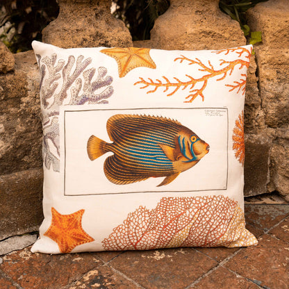 Cuscino decorativo in lino "Coral Bay” | The Napking