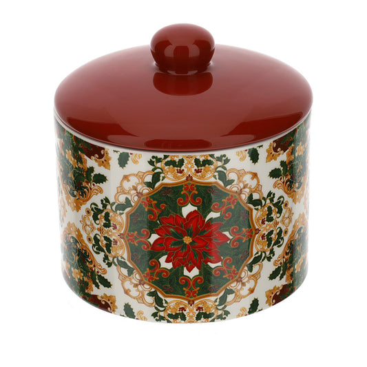 Biscottiera in Porcellana Hervit - Collezione Bukhara