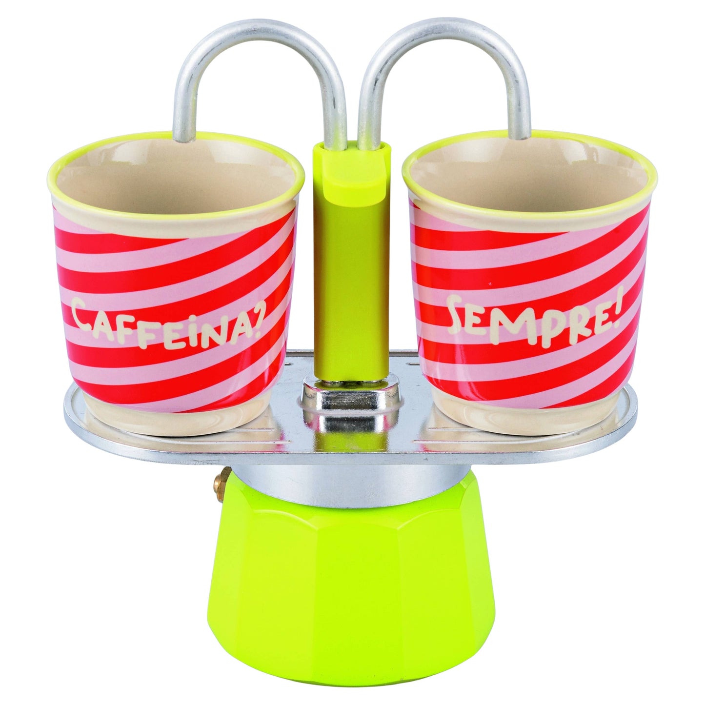 Caffettiera con 2 tazzine More Amor - VdE Tivoli