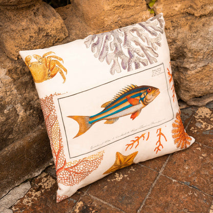 Cuscino decorativo in lino "Coral Bay” | The Napking