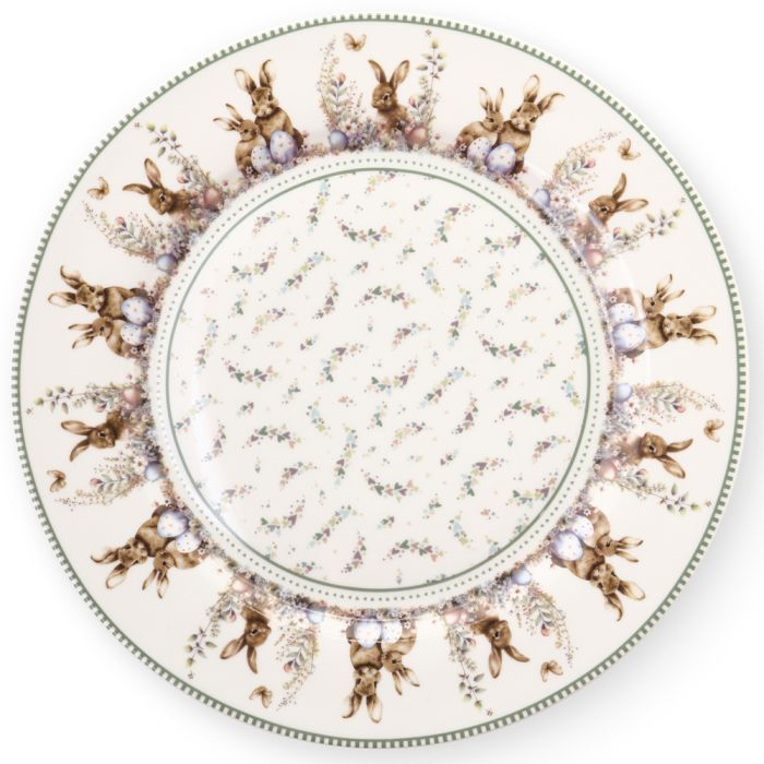 Piatto Torta con Paletta Rabbit Pepen – Nuvole di Stoffa